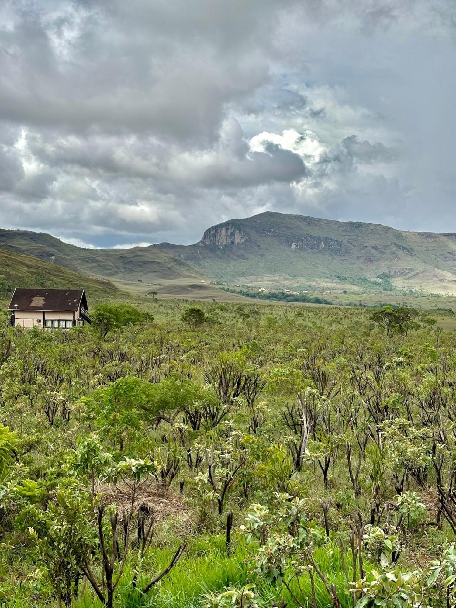Cachoeira E Pousada Paraiso Dos Pandavas Alto Paraiso de Goias Exterior photo